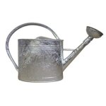 Arrosoir ovale galvanis - avec pomme - 13 l