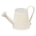Arrosoir tino blanc 27x16cm - atmosphera cr�ateur dint�rieur