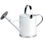 Arrosoir - esschert design - zinc blanc - 5 litres - 28 cm - double anses