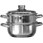 Cuit vapeur - artame - art32520 - inox 20 cm - 8. 8l - compatible lave - vaisselle