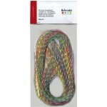 30 fils torsades transparents pour scoubidous - 80 cm