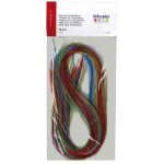 30 fils paillet�s pour scoubidous - 80 cm