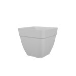 Artevasi pot de fleurs carr capri campana - plastique - blanc - l 365 x p 335 h 365 cm