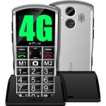 Artfone a400 4g t�l�phone portable s�niorbouton soshaut - parleur st�r�o grandes touches haut - parleur ...