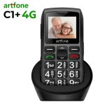 T�l�phone portable - artfone - c1 + - 4g - grandes touches - bouton sos - batterie 1400mah