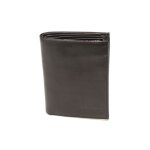 Arthur & aston - portefeuille homme en cuir 3 volets (1589 - 424) noir taille 15 cm