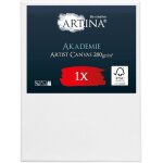 Artina akademie ? ch�ssis bois toile peinture 60x80 cm ? 2 fois peinte au pr�alable ? 100% de coton ? ...