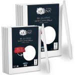 Artina ch�ssis entoil� fsc - akademie - set de 10 5x 40x50 cm & 5x 30x40 cm - toiles � peindre blanches ...