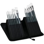 Artina ensemble de pinceaux dartiste amsterdam 17 pcs - kit de pinceau brosses pour peinture acrylique ... Artina ensemble de pinceaux dartiste amsterdam 17 pcs - kit de pinceau brosses pour peinture acrylique ...