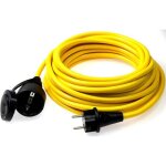 Rallonge �lectrique - as - schwabe - 60351 - 25m - jaune - ip44 ext�rieur