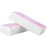 Asdfwe pilation bandes de cire papier jetable pilatoire outil nonwoven pilateur pour 100 pcs pilation ...