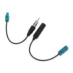 Ashata c�ble adaptateur dantenne radio c�ble fakra z - din avec prise adaptateur radio st�r�o universel ...
