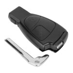 Ashata coque de cl� de voiture coque de cl� intelligente � distance pour voiture � 2 boutons pour mercedes ...