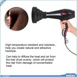 Ashata diffuseur de s�che - cheveux professional folding hair s�che - cheveux couverture diffuseur coiffure ...