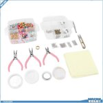 Ashata ensembles de fabrication de bijoux pour adultes kit de fabrication de bijoux � 3 couches fournitures ...