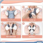 Ashata flotteur de piscine pour b�b� flotteur de b�b� pour piscine b�b� 3 - 24 mois rose jouets pataugeoire ...