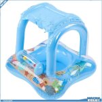Ashata flotteur de piscine pour b�b� bou�e b�b� avec pare - soleil si�ge de natation jouet gonflable ...