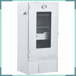 Ashata fumoir de four  bbq avec 1 kg de copeaux de bois 445x29x83 cm - fhe46528