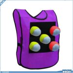 Ashata gilet collant dodgeball ext�rieur gilet collant dodgeball jeu de lancer en plein air avec 5 balles ...