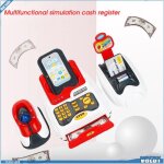 Ashata jouets �ducatifs pour faire semblant de jouer ensemble de caisse enregistreuse de supermarch� ...