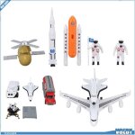 Ashata jouet de navette spatiale jouet spatial � bords lisses �chelle r�aliste jeux activite combinaison ...