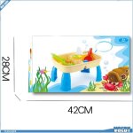 Ashata table dactivit�s deau de sable pour enfants table dactivit�s aquatiques et de sable pour jouets ...
