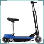 Ashata trottinette lectrique avec sige 120 w bleu - fhe91957