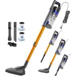 Aspirateur balai avec fil - suteo - vactechpro - 60kpa - 680w - filtre hepa - 800ml - 329x118x22 cm - ...