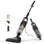 Aspirateur balai filaire 2 en 1 - zgeer - 800 w - r�servoir 08 l - 165 kpa - filtration hepa - 5 m daction ...