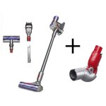 Aspirateur balai sans fil dyson v8 advanced + adaptateur pour meuble bas