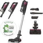 Aspirateur balai sans fil - hoover hf920h - 65 aw - 86 dba - ecran led - rose / gris Aspirateur balai sans fil - hoover hf920h - 65 aw - 86 dba - ecran led - rose / gris