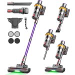 Aspirateur balai sans fil - jozsi - 550w - 45kpa - 70 min - t�te v anti - emm�lement