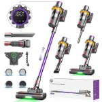 Aspirateur balai sans fil - mauoke - v15s - 750w - 75kpa - 70 min autonomie - filtration hepa