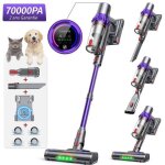 Aspirateur balai sans fil - rayofi - 400w - 60min / 70kpa - auto - portant - anti - emm�lement - �cran ...