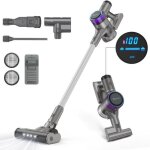 Aspirateur balai sans fil redroad x17 - puissant multifonctions 8 en 1 - 350w - 25000pa - autonomie 60mins ...