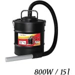 Aspirateur - bidon a cendres motorise 800w teporus - 93015