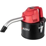 Aspirateur  cendres compact 4 litres kekai adriano 600w filtre hepa lavable et tuyaux daluminium curve ...