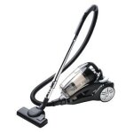 Aspirateur cyclone sans sac klaiser turbo 2400w - noir - filtre hepa - bac rcuprateur transparent