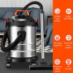 Aspirateur eau et poussi�re 1200 w 3 en 1 r�servoir deau en acier inoxydable de 20 l tuyau daspiration ...