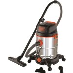 Aspirateur eau et poussière black & decker - bxvc30xde - cuve inox - 30l (fonction soufflerie) Aspirateur eau et poussière black & decker - bxvc30xde - cuve inox - 30l (fonction soufflerie)
