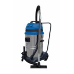 Aspirateur eau et poussi�re - nilfisk alto - maxxi 255 metal - 55l - 2x1200w - inox durable
