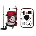 Einhell aspirateur de chantier te - vc�2350�sacl (1�600w cuve 50l classe l) livr� avec plusieurs buses ...