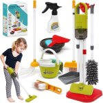 Aspirateur jouet - hawuj - 15x56cm 14 pi�ces - aspire vraiment kit m�nage enfant 3 ans +