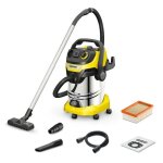 Aspirateur - karcher - wd 6 - nettoyage humide et sec - pression réglable - bac sans sac Aspirateur - karcher - wd 6 - nettoyage humide et sec - pression réglable - bac sans sac