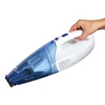 Aspirateur  main 2en1 sans fil clatronic aks 828 blanc / bleu