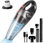 Aspirateur à main sans filrechargeable 4000pa aspirateur voiture puissant pour voiture / cuisine mini ... Aspirateur à main sans filrechargeable 4000pa aspirateur voiture puissant pour voiture / cuisine mini ...
