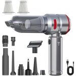 Aspirateur � main sans fil rechargeable mini aspirateur pour voiture maison et poils danimaux. l�ger ...