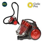 Aspirateur multi - cyclonique edm - rouge - 700w - 2l