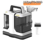 Aspirateur nettoyeur � eau 450 w - nettoyeur vapeur - shampouineuse moquette - 11 kpa - cordon 7 m - ...