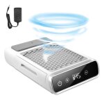 Aspirateur ongles manucure professionnelle 80w aspirateur � ongles sans fil �lectrique vitesse r�glable ...